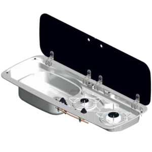 Dometic SMEV MO9222L 2 Burner Hob & LH Sink Combi Unit