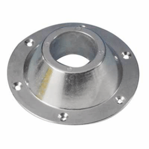 Fawo Conical Table Leg Base - Chrome