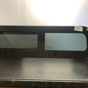 Bonded universal vent window in privacy with fly screen 780 x 240 (Offside)