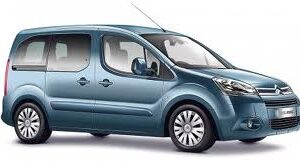 Citroen Berlingo 2009 to 2019 o/s rear quarter side window in green tint