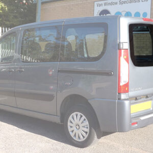 Citroen Dispatch 2007 onward n/s rear door glass in green