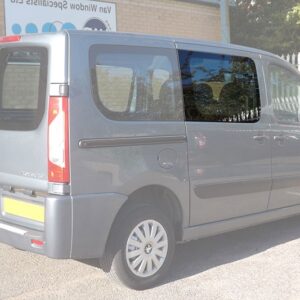 Citroen Dispatch 2007 onward o/s front fixed side window in green