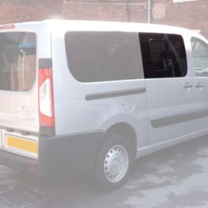 Citroen Dispatch 2007 onward o/s half slider opening window in privacy