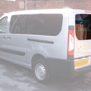 Citroen Dispatch 2007 onwards n/s rear door window in privacy
