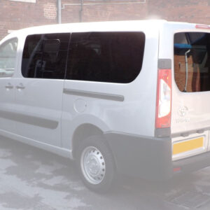 Citroen Dispatch 2007 onwards o/s rear door window in privacy